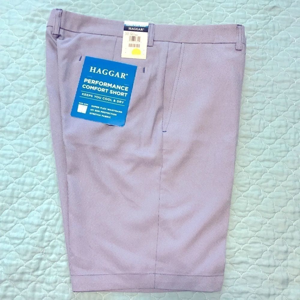 Haggar Comfort Shorts NWT, 34”w 9.5” inseam